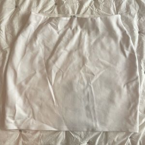 Aritzia White Pencil Short Skirt Size small
